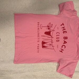 Pink Short Sleeve Tee